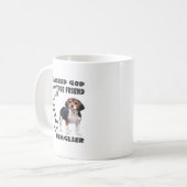 Beagle Hondenliefhebbers/Funny Beagle Koffiemok (Voorkant links)