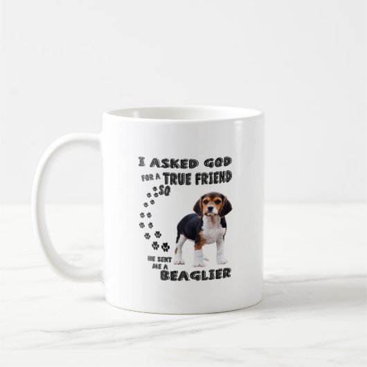 Beagle Hondenliefhebbers/Funny Beagle Koffiemok (Links)