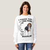 Beagle Hondenliefhebbers/Funny Beagle Trui (Voorkant volledig)