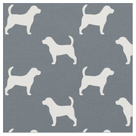 Beagle Hondenras Silhouettes gevild Stof