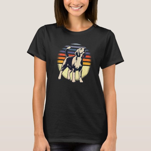 Beagle-hondenras T-shirt (Voorkant)