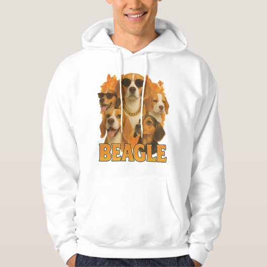 Beagle hoodie (Voorkant)