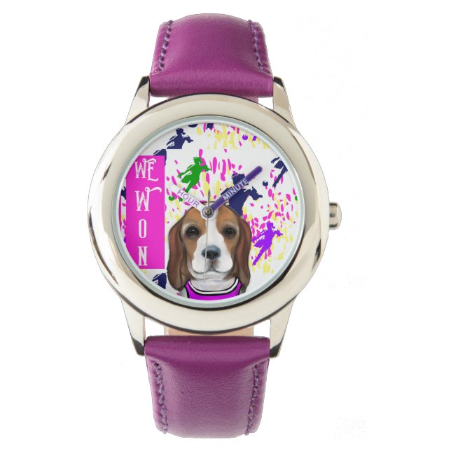 Beagle Horloge (Voorkant)