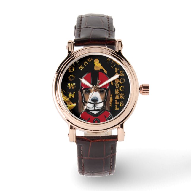 Beagle  horloge (Voorkant)