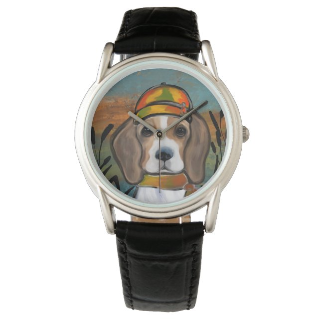 Beagle Horloge (Voorkant)