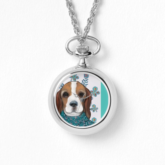 Beagle Horloge (Voorkant)