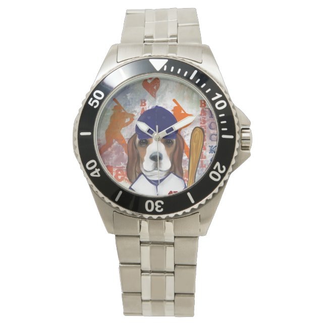 Beagle  horloge (Voorkant)