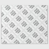 Beagle Hot Air-ballon Cadeaupapier (Vlak)