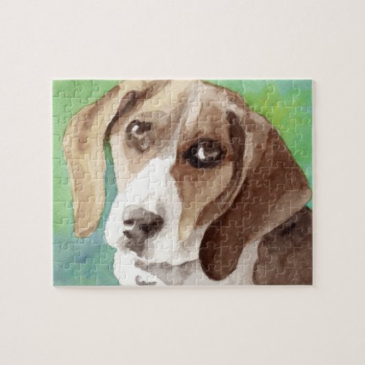 Beagle Hound Dog Art Puzzles Legpuzzel (Horizontaal)