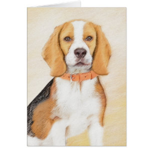 Beagle Hound Dog Schilderij Originele dierlijke ku