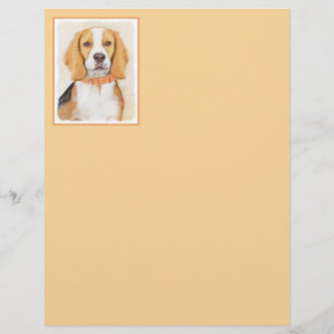 Beagle Hound Dog Schilderij Originele dierlijke ku