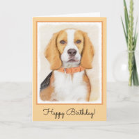 Beagle Hound Dog Schilderij Originele dierlijke ku