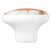 Beagle Hound Dog Schilderij Originele dierlijke ku Keramische Knop (Zijkant)