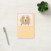 Beagle Hound Dog Schilderij Originele dierlijke ku Post-it® Notes (Kantoor)
