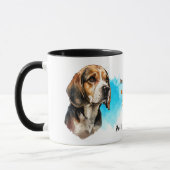 Beagle Hound Hond Trouwe Vriend Mok (Links)