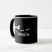 Beagle (I Love) Mok (Voorkant links)