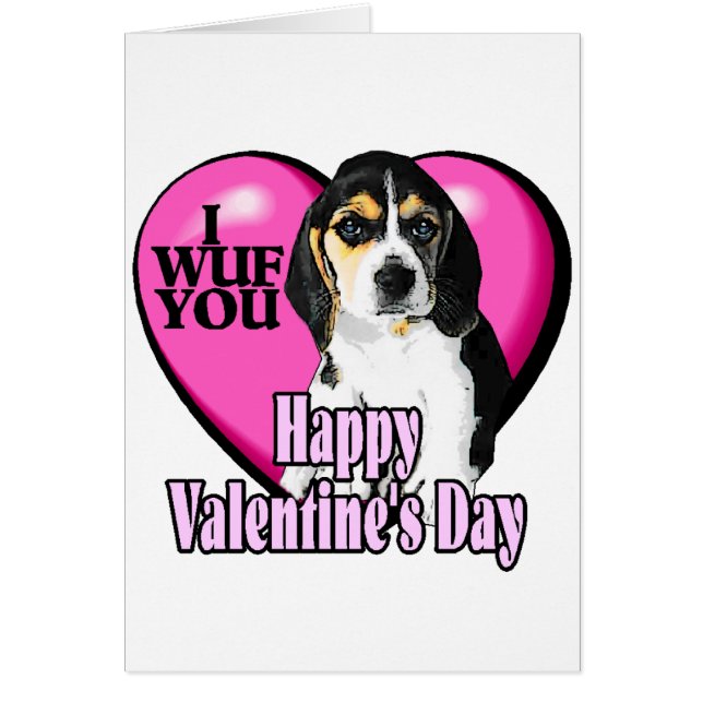 Beagle ik wuf je (Voorkant)
