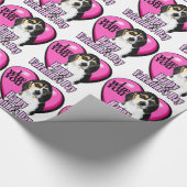 Beagle ik wuf je cadeaupapier (Hoek)
