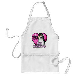 Beagle ik wuf je standaard schort