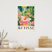 Beagle in Bathtub Art Print Matisse Style Dog (Keuken)