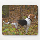 Beagle in Bossen Muismat (Voorkant)