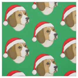 Beagle in een kerstPet Stof