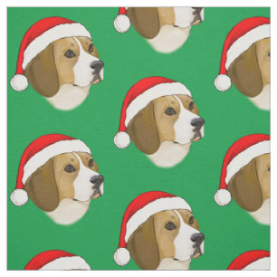 Beagle in een kerstPet Stof