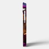 Beagle in een roze Pet Case-Mate iPhone Case (Achterkant / Links)