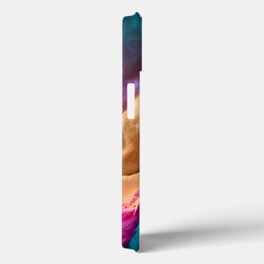 Beagle in een roze Pet Case-Mate iPhone Case (Achterkant / Rechts)