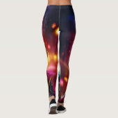 Beagle in een roze Pet Leggings (Achterkant)