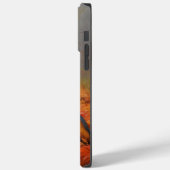 Beagle in herfst laat Herfst inspireren Case-Mate iPhone Case (Achterkant / Links)