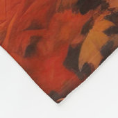 Beagle in herfst laat Herfst inspireren Fleece Deken (Hoek)