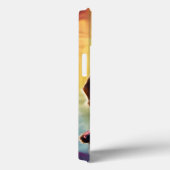 Beagle in levendig kostuum Case-Mate iPhone case (Achterkant / Rechts)