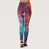 Beagle in levendig kostuum leggings (Achterkant)
