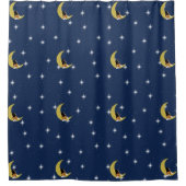 Beagle in the Moon Douchegordijn (Voorkant)