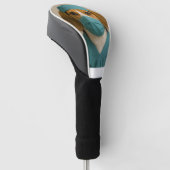 Beagle in verpleegsterskleding golfheadcover (Schuin)