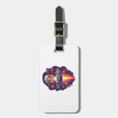 Beagle � Intergalactische Hond Ontmoeting Bagagelabel (Voorkant verticaal)