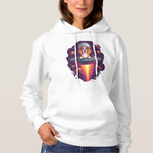 Beagle � Intergalactische Hond Ontmoeting Hoodie