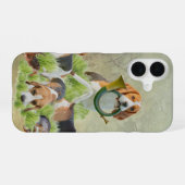 Beagle iPhone 16 Hoesje (Achterkant horizontaal)