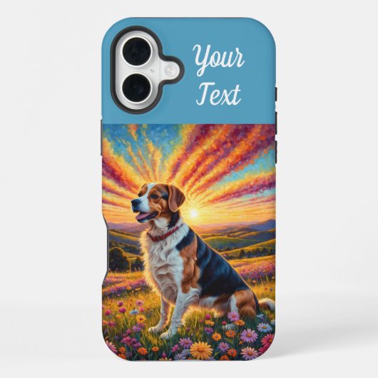 Beagle iPhone Hoesje (Achterkant)