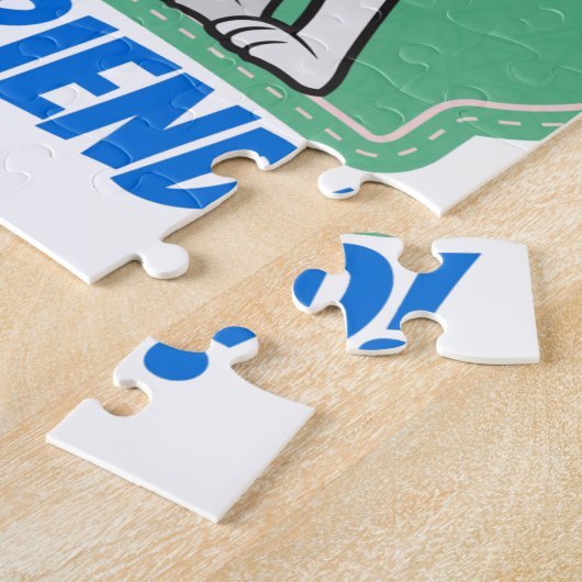 Beagle is mijn beste vriend legpuzzel (Zijkant)