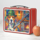 Beagle Jäger Pop Art – Moderner Jagdhund (In situ)