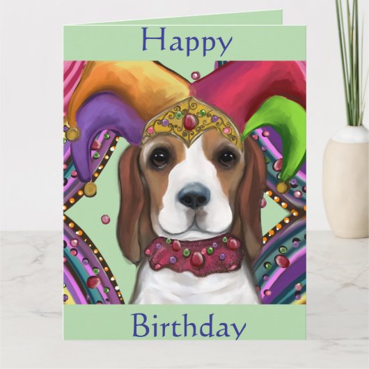 BEAGLE  KAART (Voorkant)