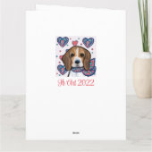 Beagle kaart (Achterkant)