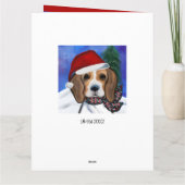 Beagle      kaart (Achterkant)