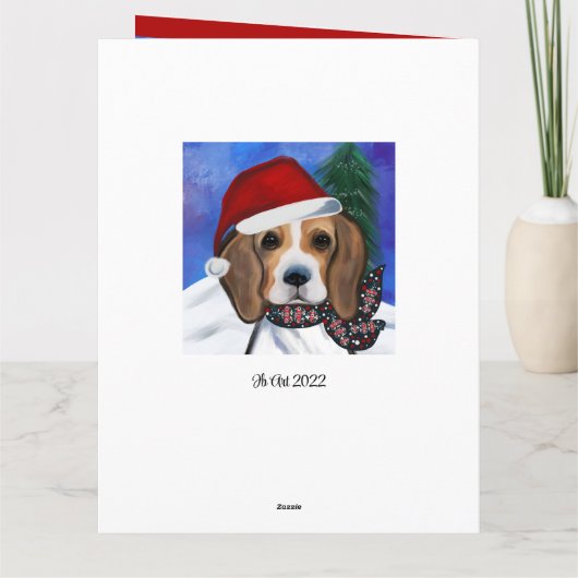 Beagle kaart (Achterkant)