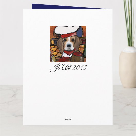 Beagle Kaart (Achterkant)