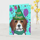 BEAGLE KAART (Gele Bloem)