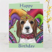 BEAGLE KAART (Gele Bloem)