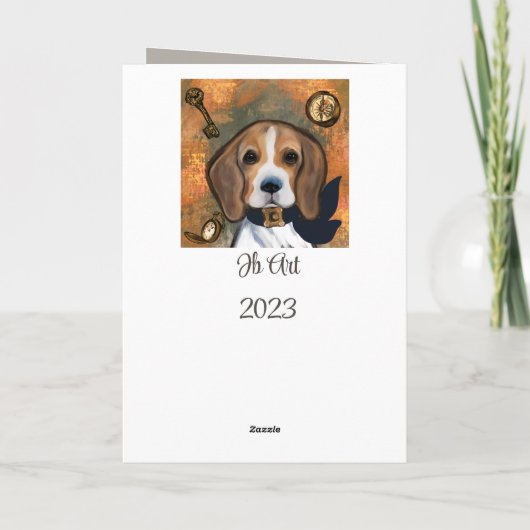 Beagle Kaart (Achterkant)